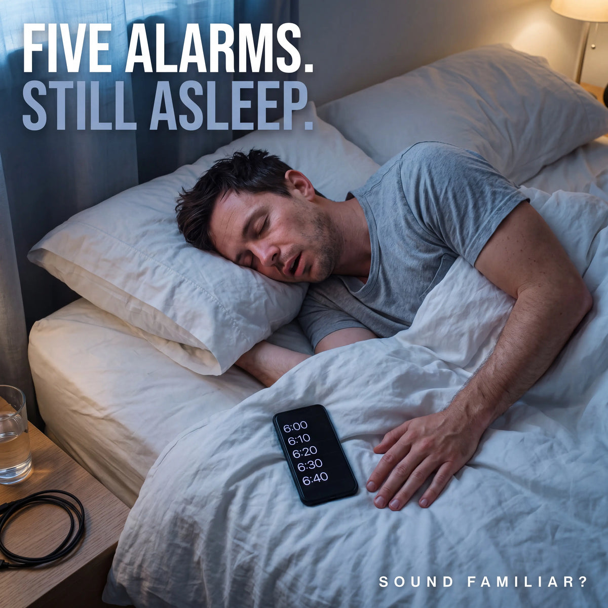 Silent Wake Band — Vibrating Alarm for Heavy Sleepers