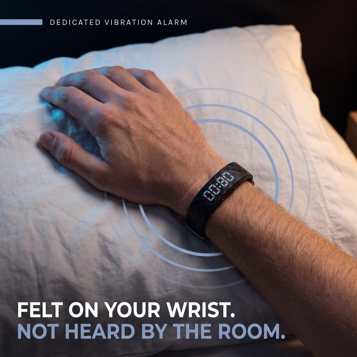Silent Wake Band — Vibrating Alarm for Heavy Sleepers