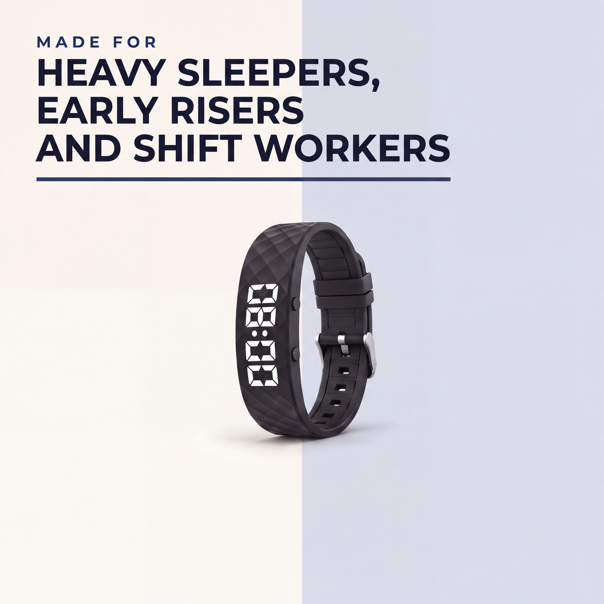 Silent Wake Band — Vibrating Alarm for Heavy Sleepers